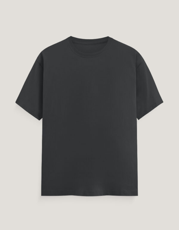 Solid Classic Crew Cotton T-Shirt for Men Dark | Soft, Durable & Versatile | Plain