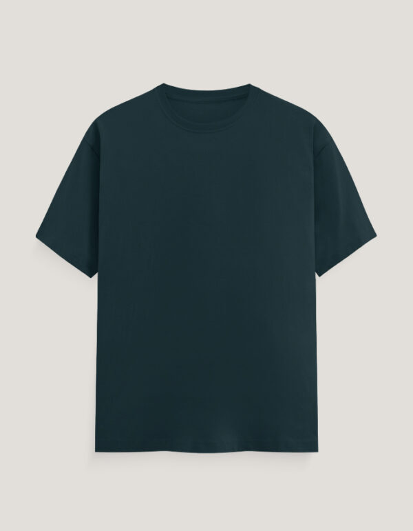 Solid Classic Crew Cotton T-Shirt for Men Dark | Soft, Durable & Versatile | Plain
