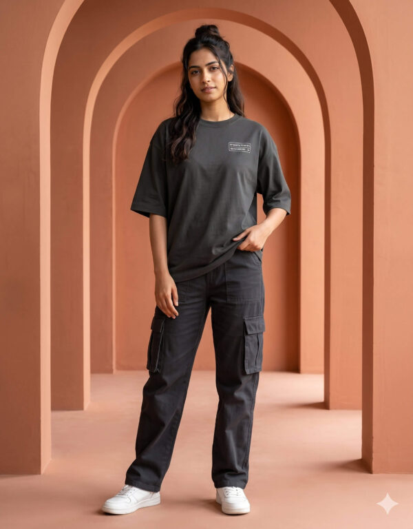 Heavyweight Oversized Nanda Devi Graphic Tee | 240 GSM | Ecothreadly