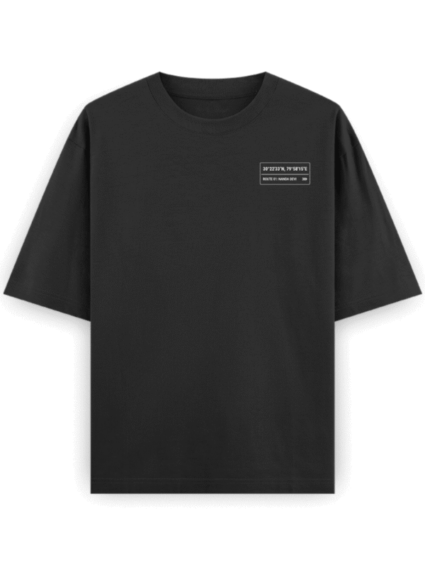 Heavyweight Oversized Nanda Devi Graphic Tee | 240 GSM | Ecothreadly