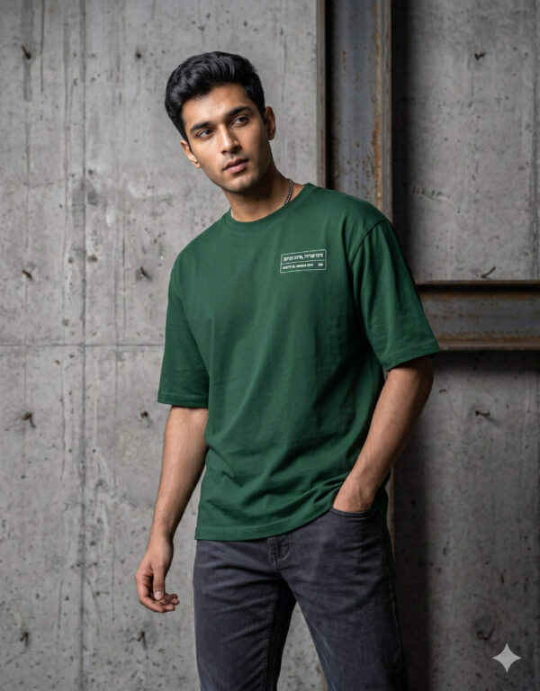 Heavyweight Oversized Nanda Devi Graphic Tee | 240 GSM | Ecothreadly