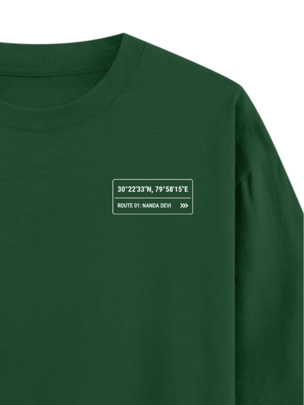 Heavyweight Oversized Nanda Devi Graphic Tee | 240 GSM | Ecothreadly