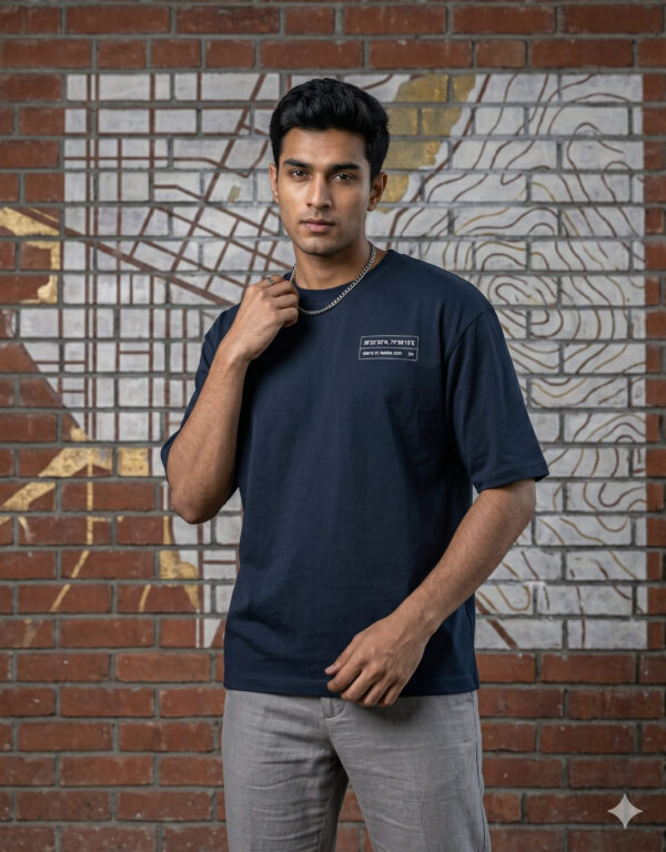 Heavyweight Oversized Nanda Devi Graphic Tee | 240 GSM | Ecothreadly