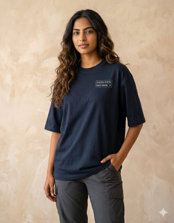Heavyweight Oversized Nanda Devi Graphic Tee | 240 GSM | Ecothreadly