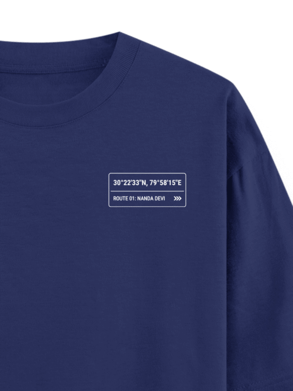 Heavyweight Oversized Nanda Devi Graphic Tee | 240 GSM | Ecothreadly