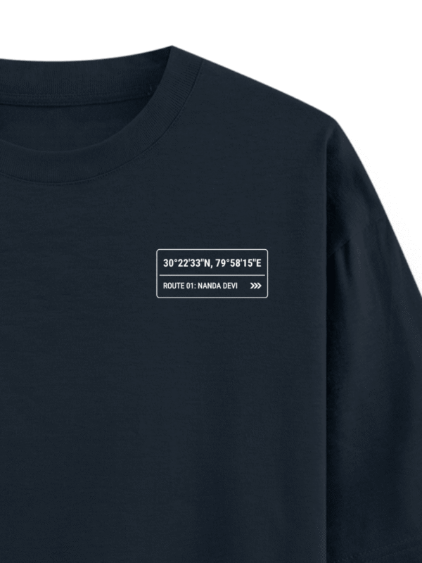 Heavyweight Oversized Nanda Devi Graphic Tee | 240 GSM | Ecothreadly