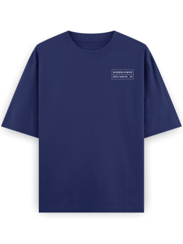Heavyweight Oversized Nanda Devi Graphic Tee | 240 GSM | Ecothreadly
