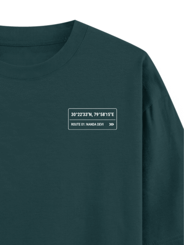 Heavyweight Oversized Nanda Devi Graphic Tee | 240 GSM | Ecothreadly