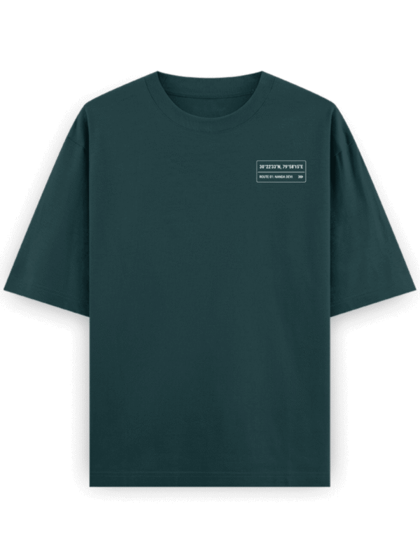 Heavyweight Oversized Nanda Devi Graphic Tee | 240 GSM | Ecothreadly
