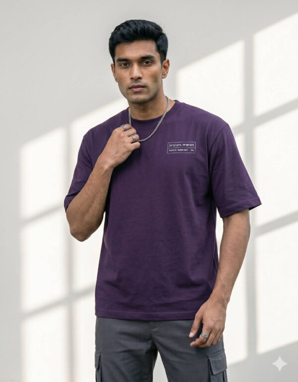 Heavyweight Oversized Nanda Devi Graphic Tee | 240 GSM | Ecothreadly